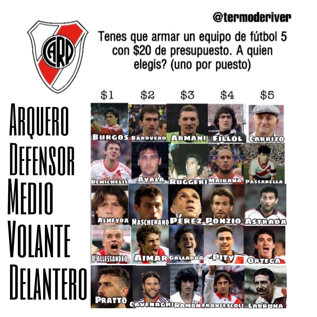 Termo de River tweet media