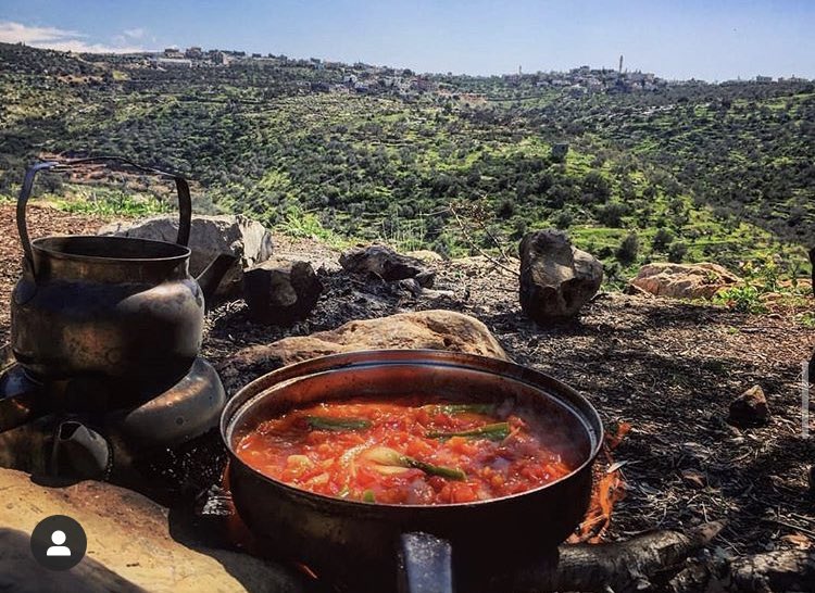 Allayet bandura قلاية بندورة is a local dish, mainly from fried tomatoes and capsicums