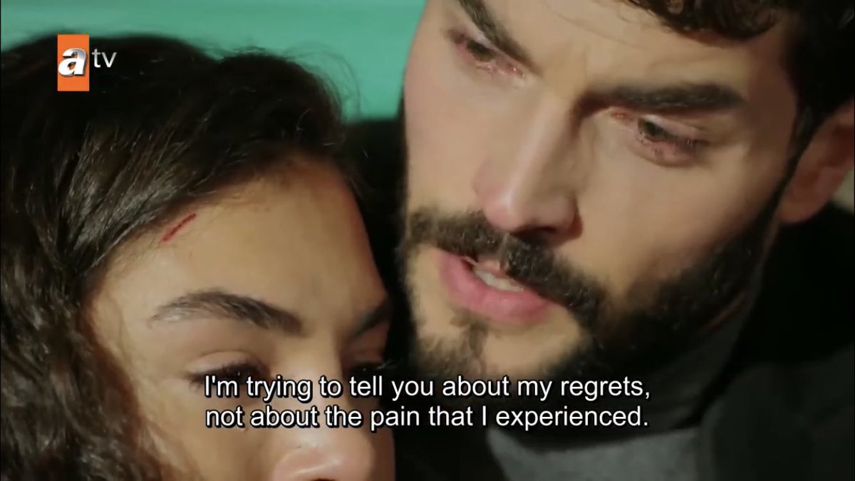 i was about to go off at him for being “boo hoo my pain. i didn’t have a father, but you did” and then he said the last sentence akjsskskks  #Hercai  #ReyMir