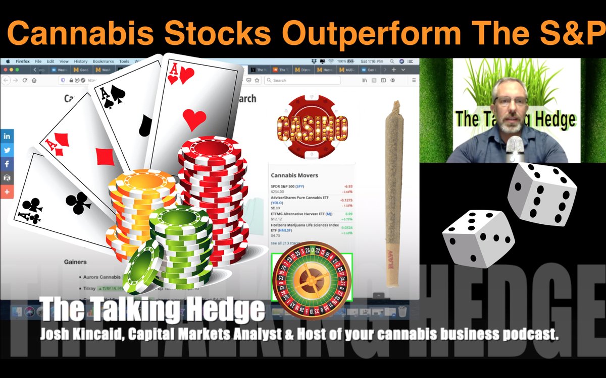 theTalkingHedge's tweet photo. Cannabis Stocks Outperform The S&P
Hedging Your Bets With "Sin" Stocks aka Vice Stocks
#SinStocks #ViceStocks #HempNews #WeedNews #CannabisNews #MarijuanaNews #CannabisBusiness #MarijuanaBusiness #TalkingHedgePodcast #CannabisPodcast #MarijuanaPodcast
https://t.co/vhAvuOSO5f https://t.co/GMfgNwBbRw