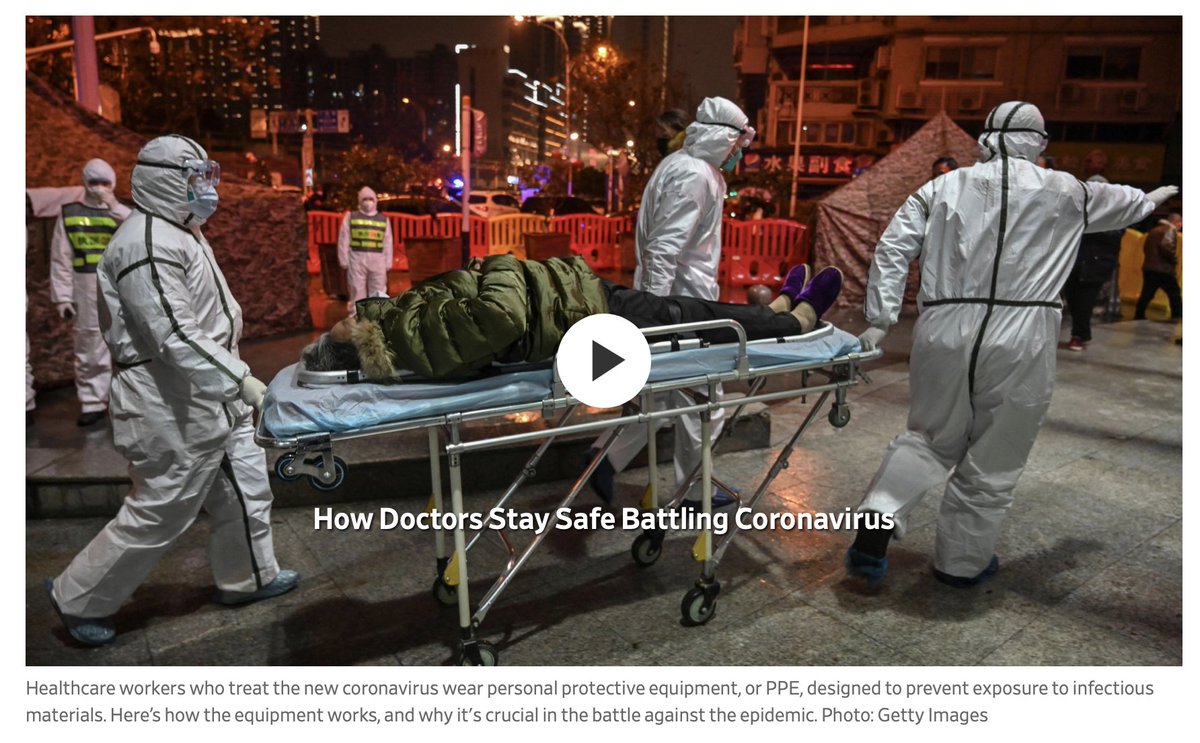 EricTopol's tweet photo. Frightened by symptoms and lacking #PPE https://t.co/86OoMAY7vf https://t.co/gTXb1IbdMj