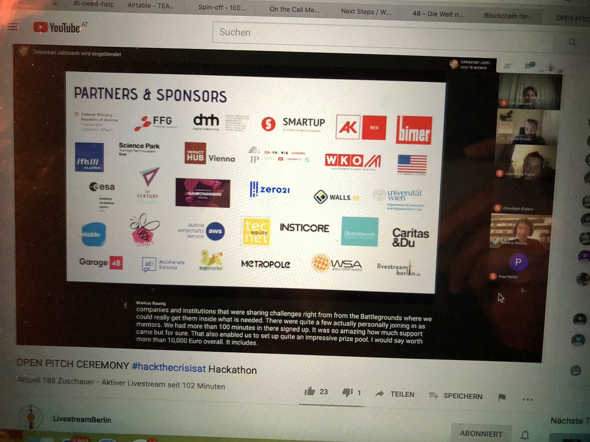 At WeDO5 we proudly supporting and being partner of #hackthecrisisAT #hackathon by <a href="/austrianstartup/">AustrianStartups</a>  #wedo5 #Covid_19 #COVID19 #StayAtHomeAndStaySafe #focusimpactshine