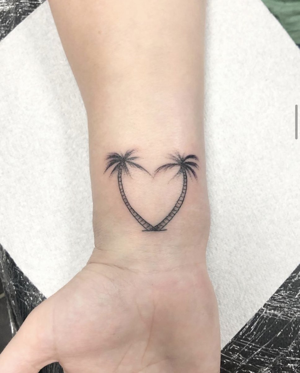 220 Beautiful Palm Tree Tattoos Designs with Meanings 2023   TattoosBoyGirl