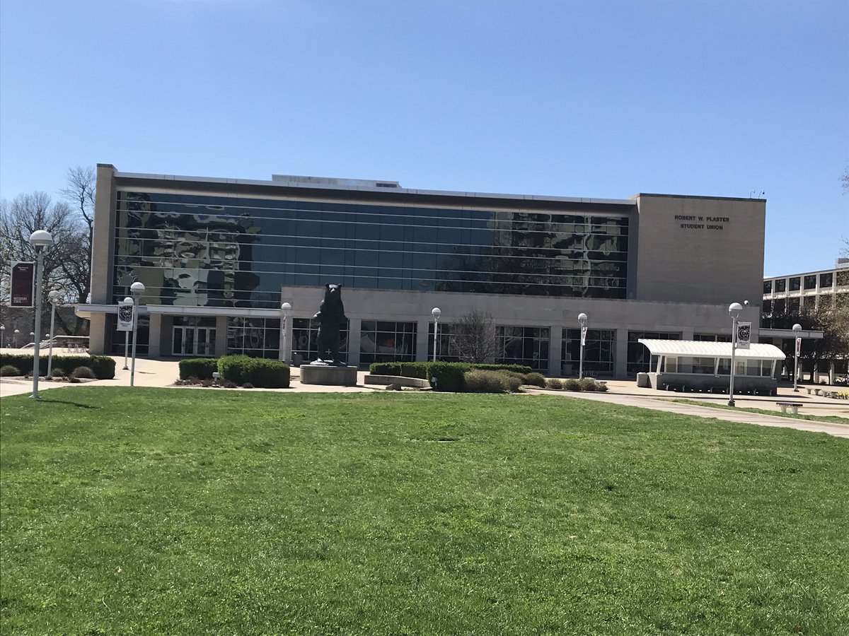 Took an emotional walk to/from/around campus today. Miss my office, my coworkers, the students and end of semester events. But good days are ahead, right <a href="/ThePSUBear/">MSU Bear Statue</a>?