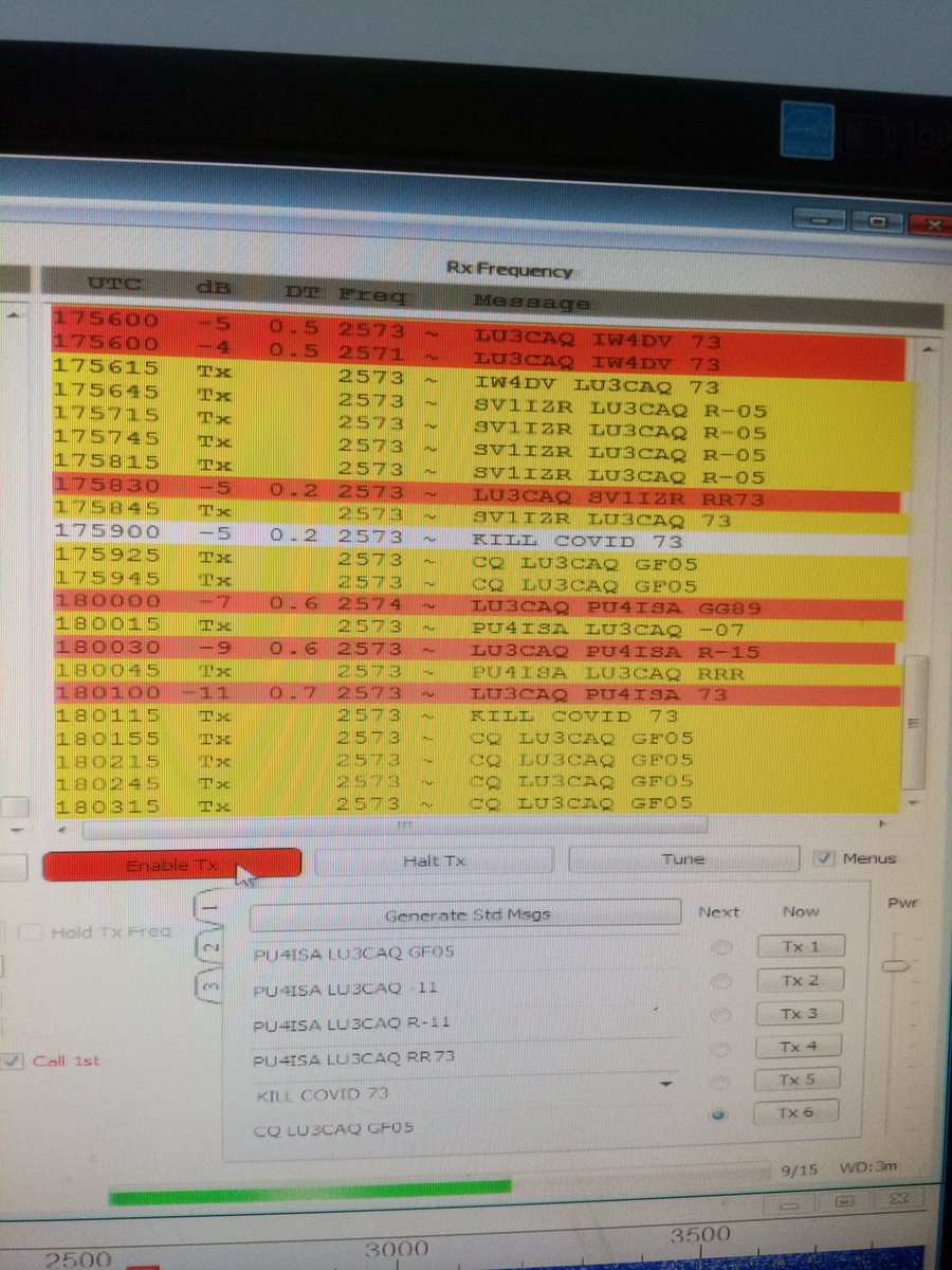CaqLu3's tweet photo. Smart phrase in FT8 last msg !   Adopted.
Tnx SV1IZR https://t.co/7RRDnCYrgJ