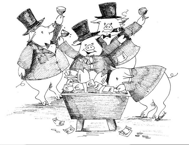 MykLane's tweet photo. #PigsAtTheTrough https://t.co/uhVnq3O2pU