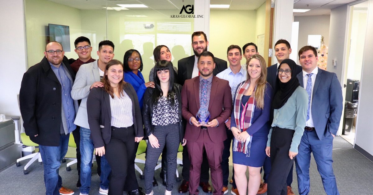 ArasGlobal's tweet photo. A source of pride for us at Aras Global Inc is providing our team members with an opportunity at a life-long career.  We believe that with the right training, environment, and mentor-ship, branch managers for our clients can be developed! 🤝 https://t.co/eNk2Eprq4X