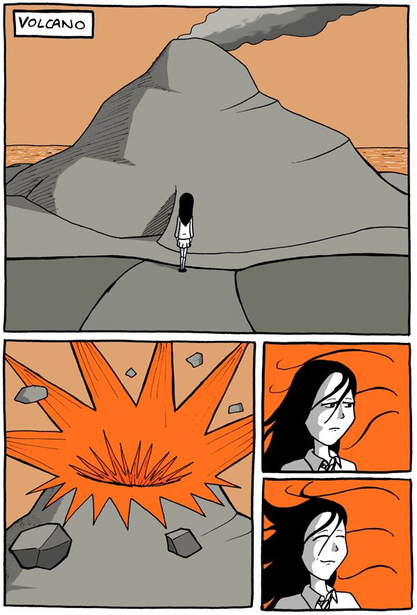 steveningramart's tweet photo. Today’s reading from the archives is Volcano 🌋 which I made in 2009. 

1/3 https://t.co/QzsQyMYVj4