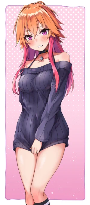 飛鳥ちゃんにこんな感じの服着てほしい( 二枚目は汗等なし版