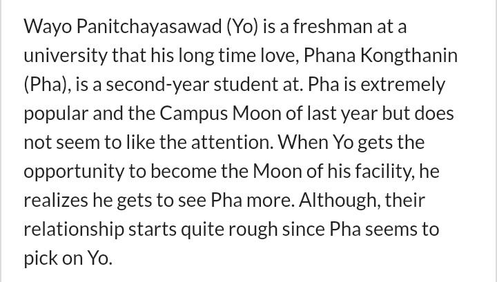 6. 2Moons The Series - Episodes: 12 (45mins.each)- you can watch it through yt or kissasian- thoughts: super inlove with the series and characters that I read the whole novel pero nagka problem with the mgmt. that they had to recast all roles for ss2,, pero still watch ss1