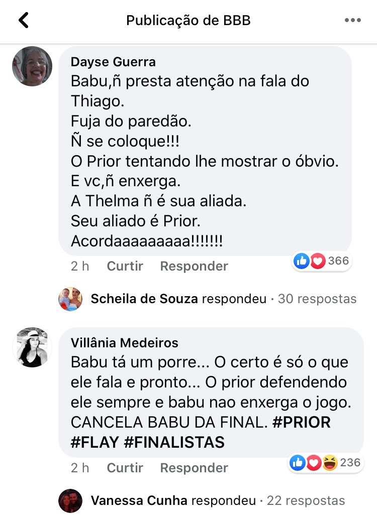 Tom Nao Assisti A Edicao Do b Ontem Mas Por Tudo Que Aconteceu Achei Que Queimaria O Prior Fui No Facebook Ver O Que O Publico Do Sofa Achou A