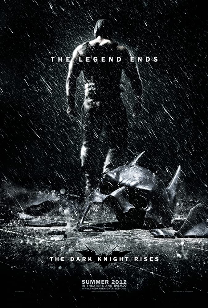  #TheDarkKnightRises (2012)what an epic conclusion to one of the best trilogies ever made.Everything from the score to the action to the acting is TOP NOTCH. It's very ambitious, it does have flaws in it's plot but that doesn't break it. Also Anne Hathaway as Catwoman is aweosme.