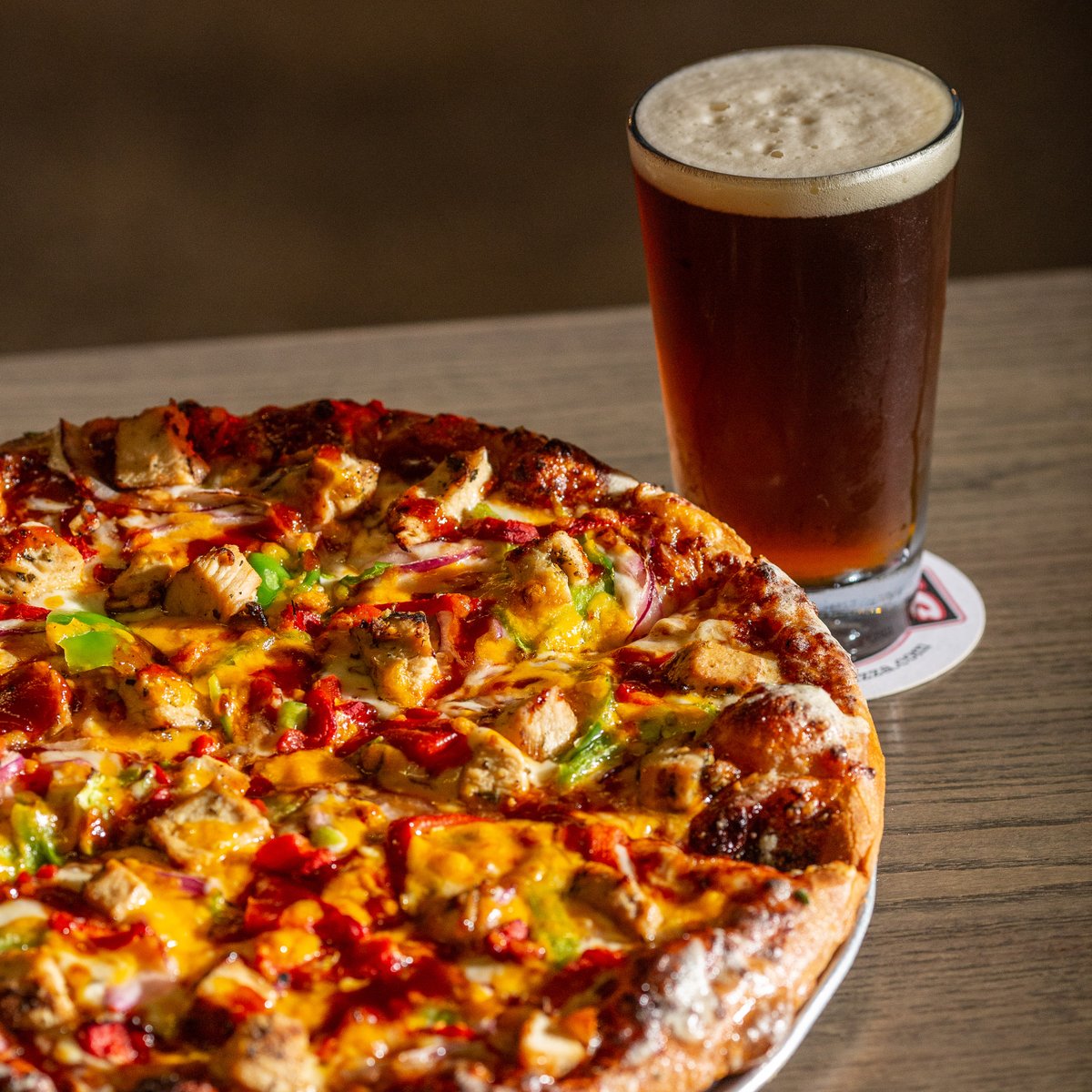Pizza and beer at home! Grab a pizza and some beer for delivery or carry out!
 
Here are our new hours:
Sunday: 4:00-9:00
Monday - Wednesday: 11:00-9:00
Thursday - Saturday: 11:00-10:00
 
And don’t forget, if you’re carrying out, we have free parking!
 
#carryout #delivery #food