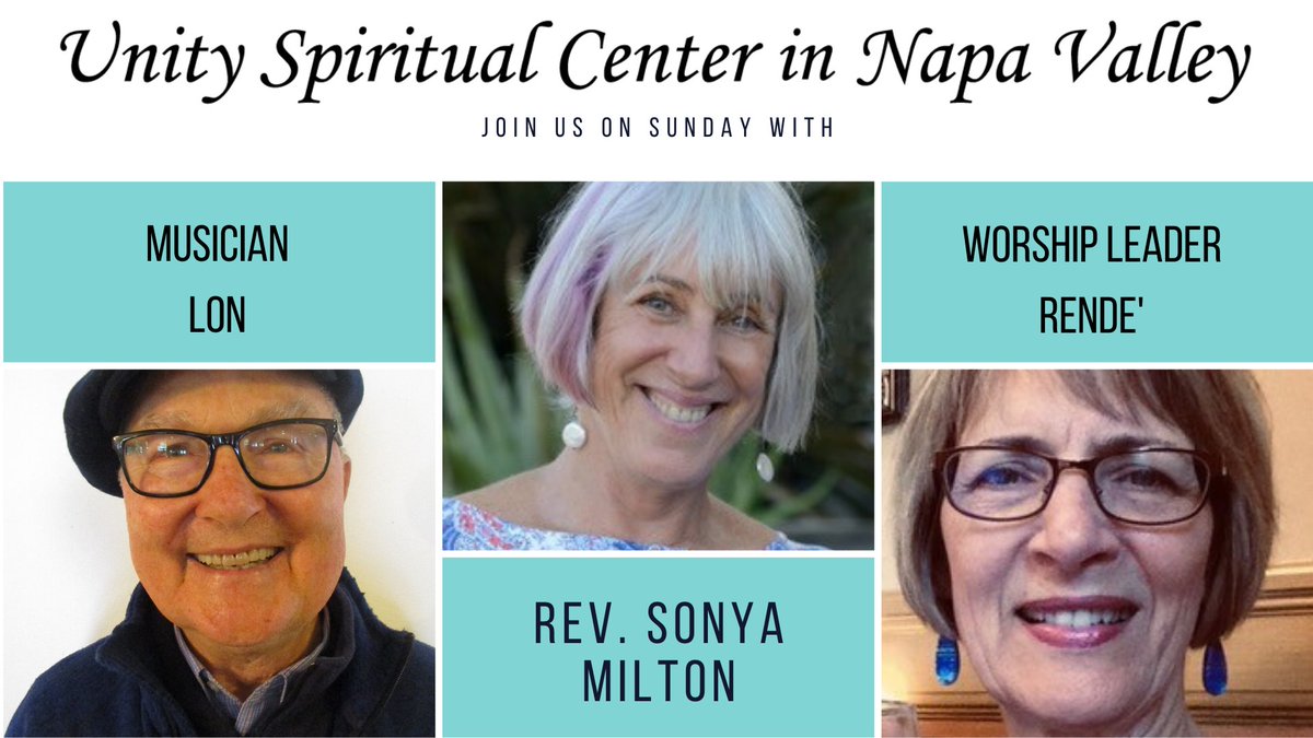 UnitySCNV's tweet image. Be sure to join us this morning for our very first online service at 10:00 a.m.!

Rev. Sonya Milton, worship leader Rende&apos; Lazure, and musician Lon Eakes welcome you.

Connect by using the Zoom info on our Facebook page at facebook.com/events/2232382… 

#UnitySCNV #Unityworldwide