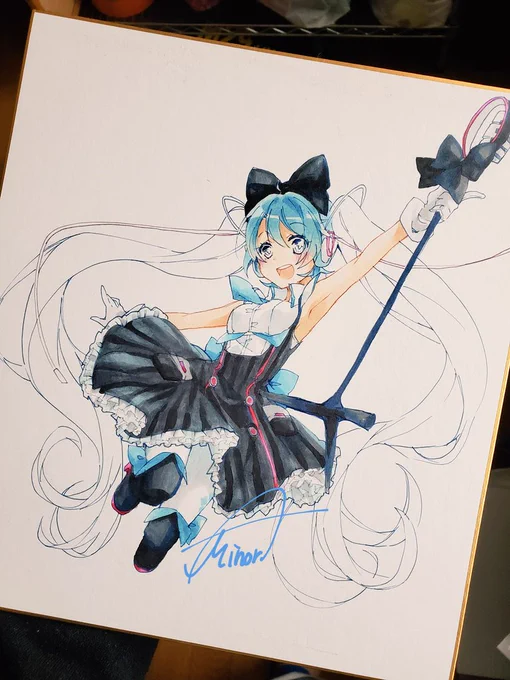 探し物してたら出てきた描きかけの幕張ちゃん…描いたことすら忘れてた?
3年くらい前のかな? 