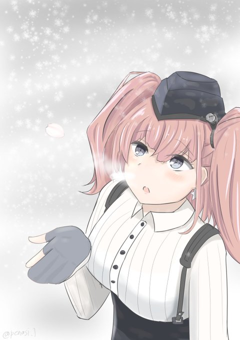 「提督さん・・・今日はずいぶん冷えるね。」
前から描きたいなと思いながら中々描けなかったアトランタ!桜と雪を同時に見られるとはびっくりしました(小並感)+15min
#艦これ版深夜の真剣お絵描き60分一本勝負
#艦これ版真剣お絵描き60分一本勝負_20200329 