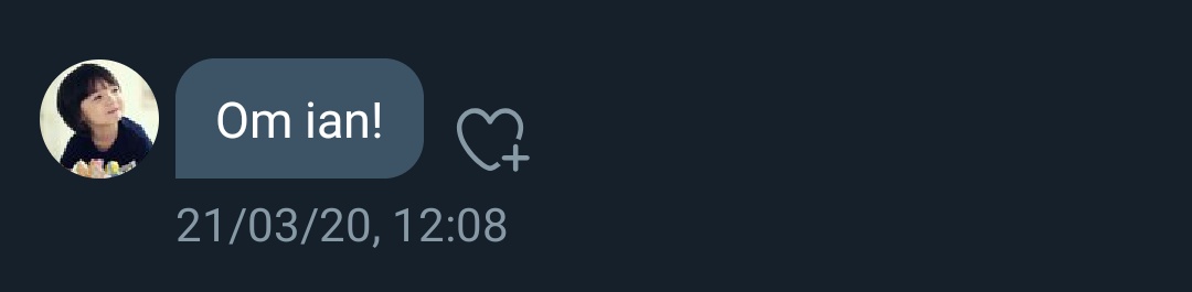 Sejak kapan saya jadi om-om.