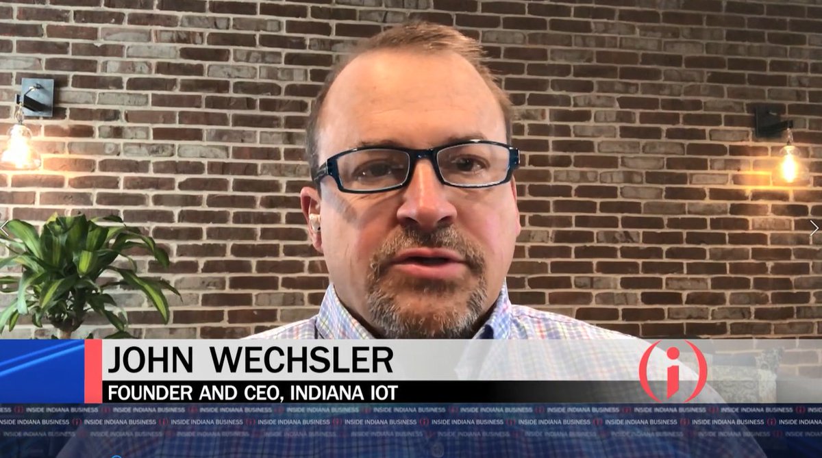 Just now on <a href="/IIB/">Inside INdiana Business</a>, <a href="/wechsler/">John Wechsler</a> joined us from Fishers with details on the State of IoT Report. More than 4,000 guests from around the globe visited Indiana IoT Lab in Fishers. Chance for Hoosiers around the state to "change the world." <a href="/Indiana_IoT/">Indiana IoT</a> <a href="/LaunchFishers/">Launch Fishers</a> <a href="/FishersIN/">FishersIN</a>
