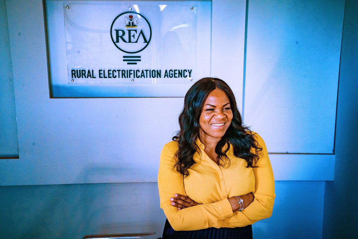 First woman to be appointed as MD of the Nigerian Rural Electrification Agency (REA). Youngest MD of a Lagos State Agency at the time and a Federal Agency.