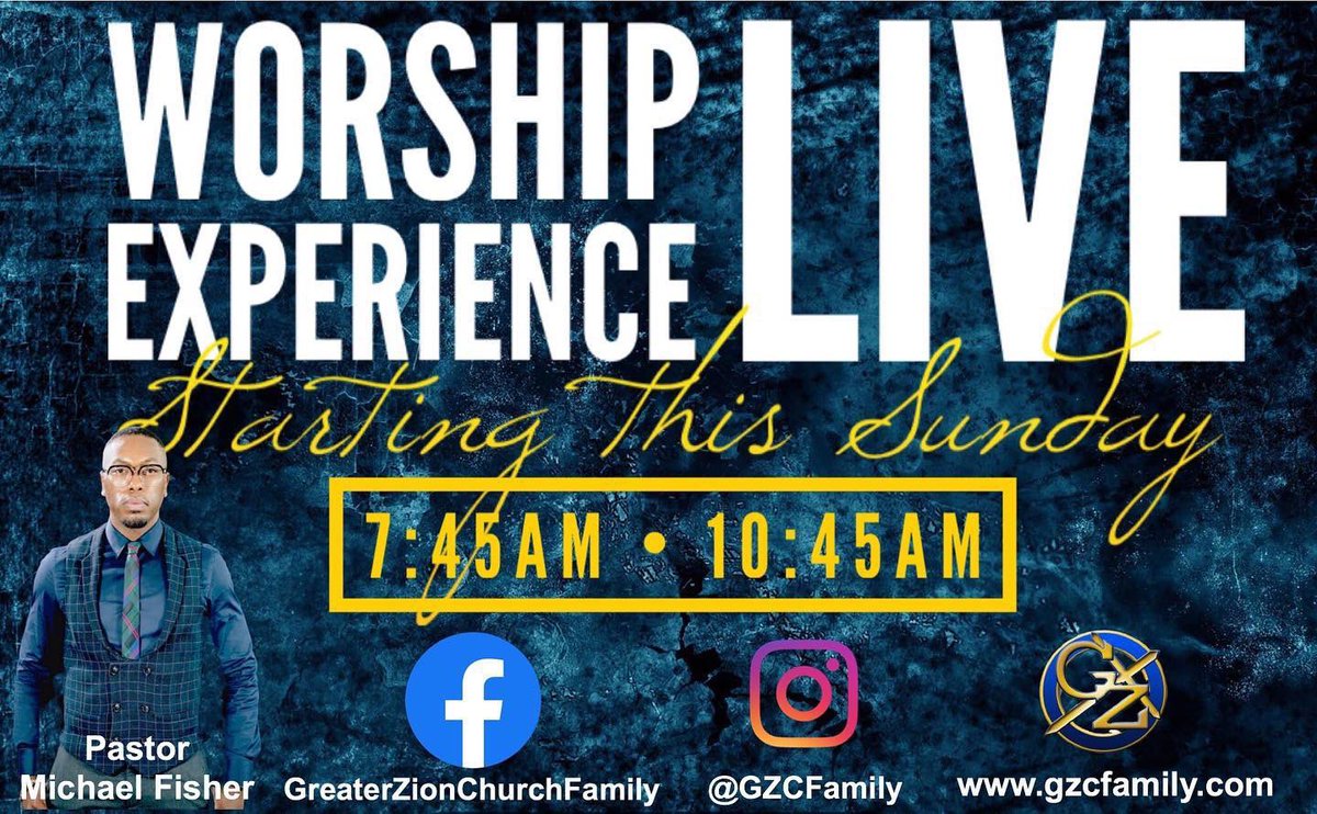 Dont miss part 2 of this crisis series entitled "Singing in the rain" Psalms 27!! Watch LIVE at both 7:45am &amp; 10:45am via Facebook, IG and gzcfamily.com/watch #gzcpt #greaterzion #church #onlineservice