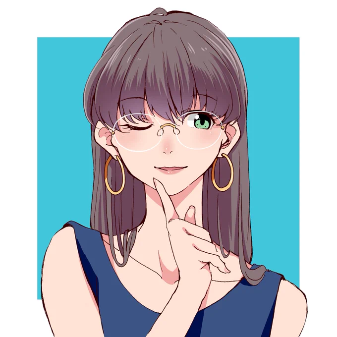 [再掲]眼鏡のお姉さん① 
