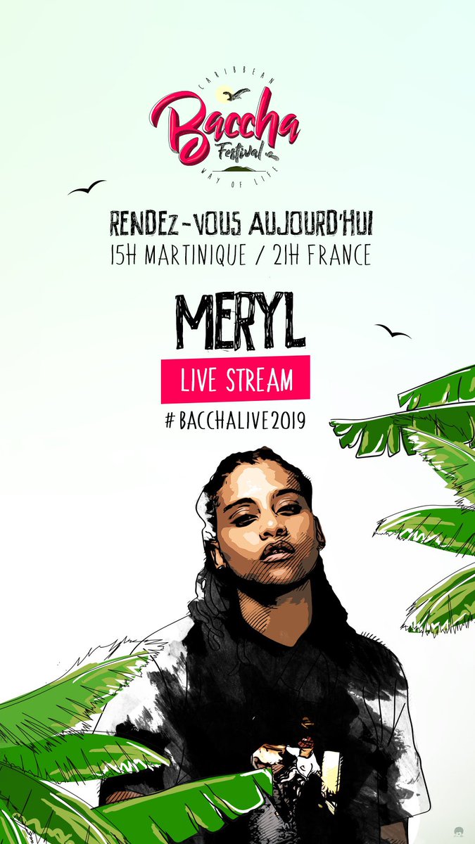 BacchaFestival's tweet photo. Allez, on se chauffe 👀
TV / ordinateur : check ✅
Enceintes : check ✅
Wi-fi : check ✅
Show de @Meryl270 ... loading 🔜 #bacchalive2019 #bacchalive #meryl https://t.co/E1ii3pfhwd