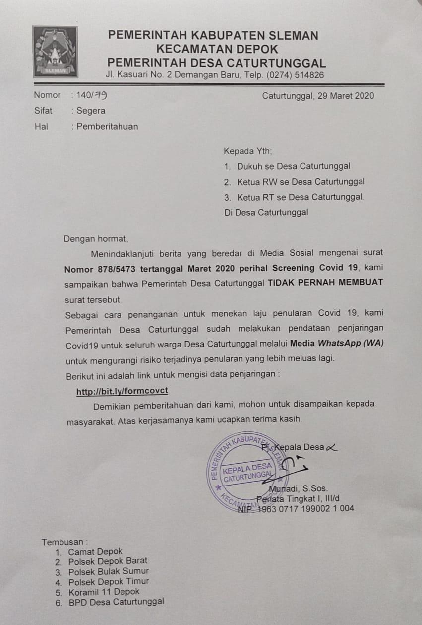 Kominfo Diy On Twitter Surat Pemberitahuan Resmi Dari Humasct Https T Co Ajqj9gu8yf Twitter
