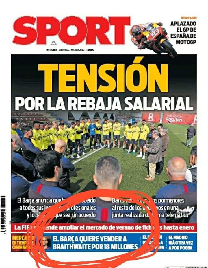 FutbMadridista's tweet photo. Fichan a @MartinBraith por 18M€ pagando su cláusula y pretenden sacar lo mismo cuando no ti 10M€ de valor de mercado.

#Logicacule https://t.co/KrUbnFUvej