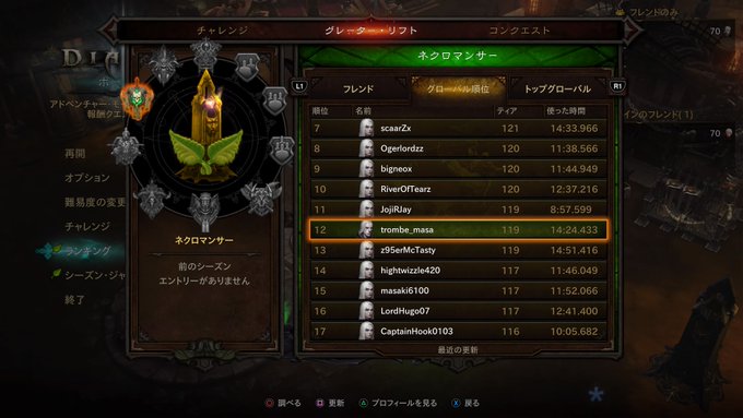 Masa Tさん がハッシュタグ Diablo3 をつけたツイート一覧 1 Whotwi グラフィカルtwitter分析 Masa Tさん がハッシュタグ Diablo3 をつけたツイート一覧 1 Whotwi グラフィカルtwitter分析