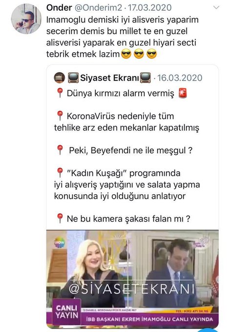 Resmi Twitter'da görüntüle