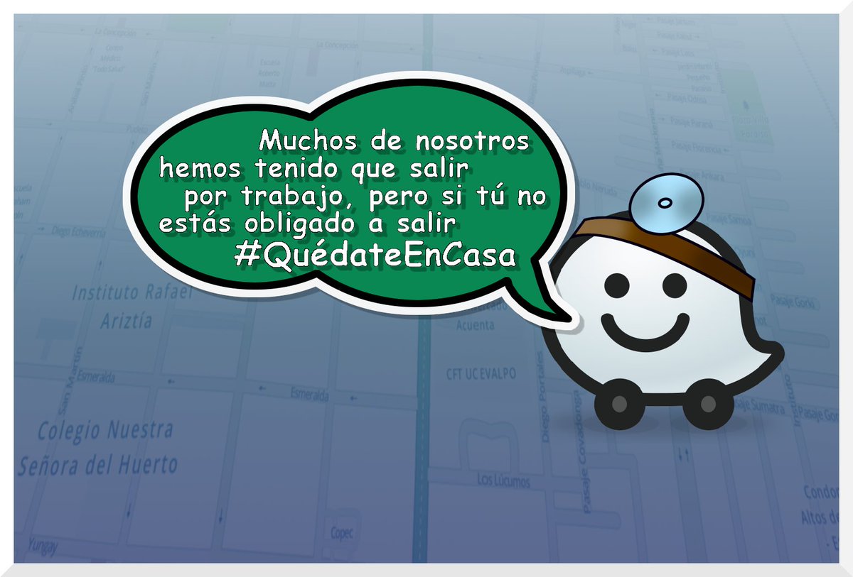 #WazeGT agradecemos #QuedateEnCasa