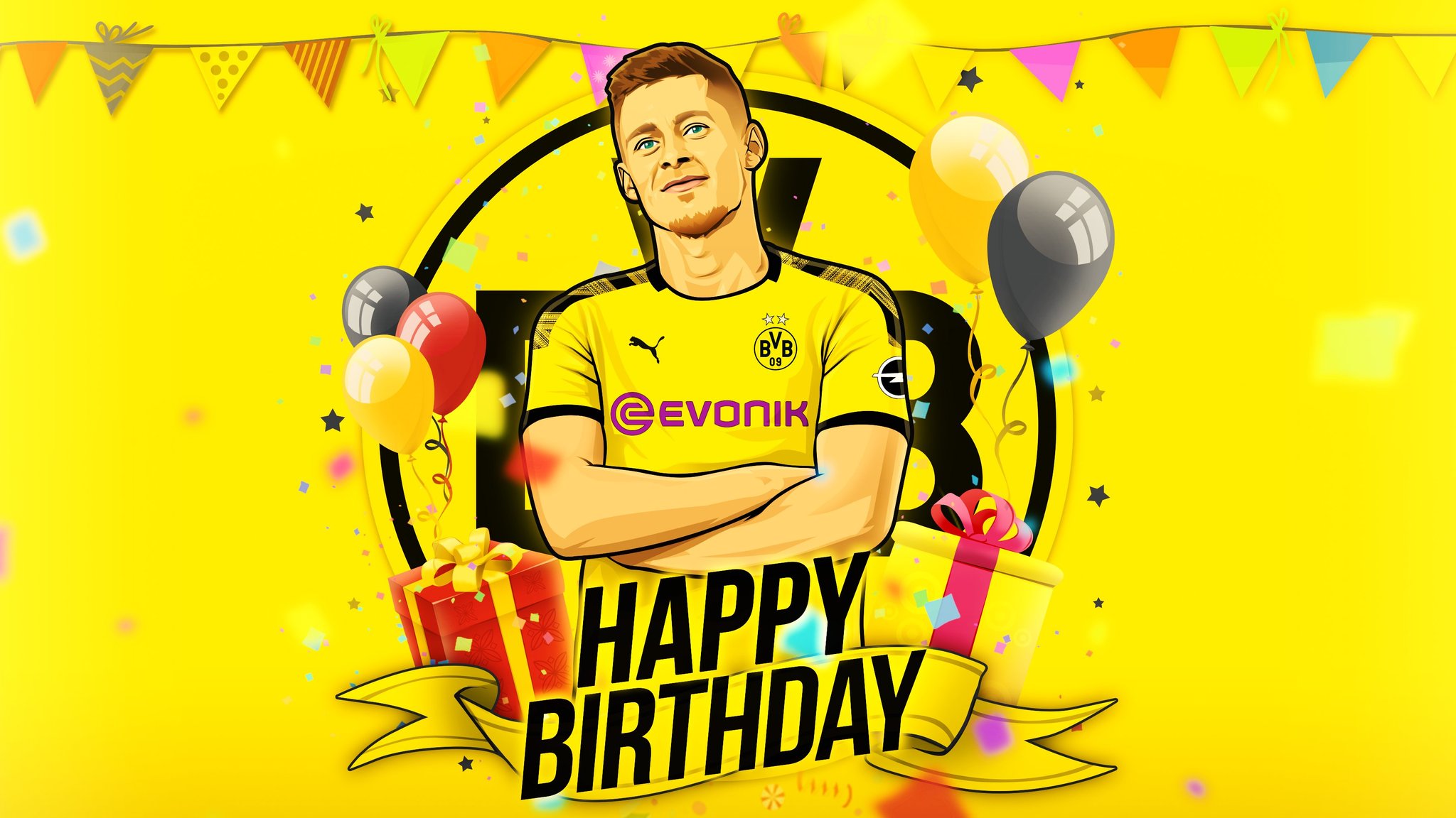 Happy Birthday Thorgan Hazard  