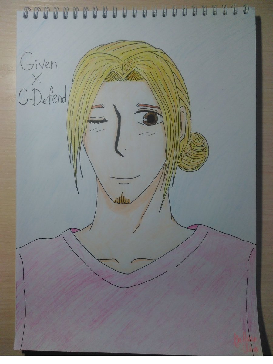 ljamoon's tweet photo. This is Haruki in the drawing of the manga "G-Defend". I recommend reading it.
#Given #HarukiNakayama
#GDefend
#GivenxGDifend https://t.co/82HwWRi4SL
