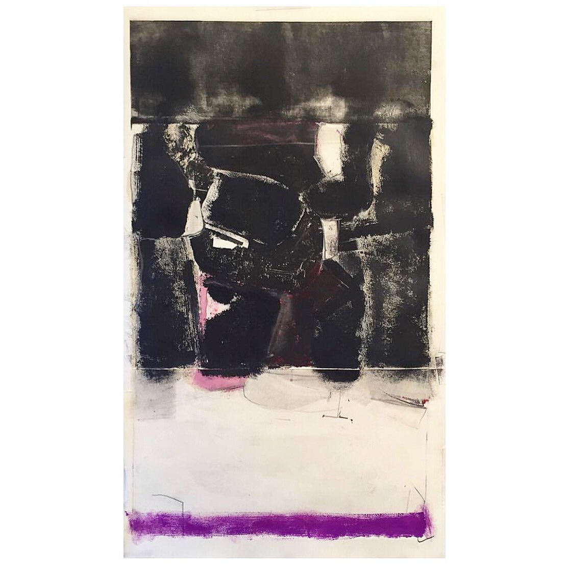robszot's tweet photo. Firmament
23 X 13 inches
#monotype, ink gouache and graphite on paper 
#robertszot #artist #art #painting #print #abstract #abstractart #sanfrancisco #newyorkcity #brooklyn https://t.co/elD4M1tiGb