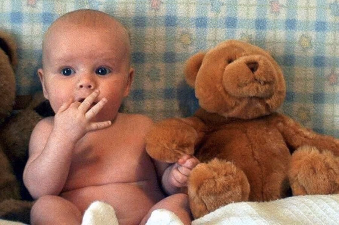 Baby photo challenge! I will be posting baby pics of our players. Your job is to guess who it is.

If you guessed Jayson Lawrence for yesterday’s pic, you were correct!

Today’s little guy is chillin with his Teddy...which Wolverine is it?