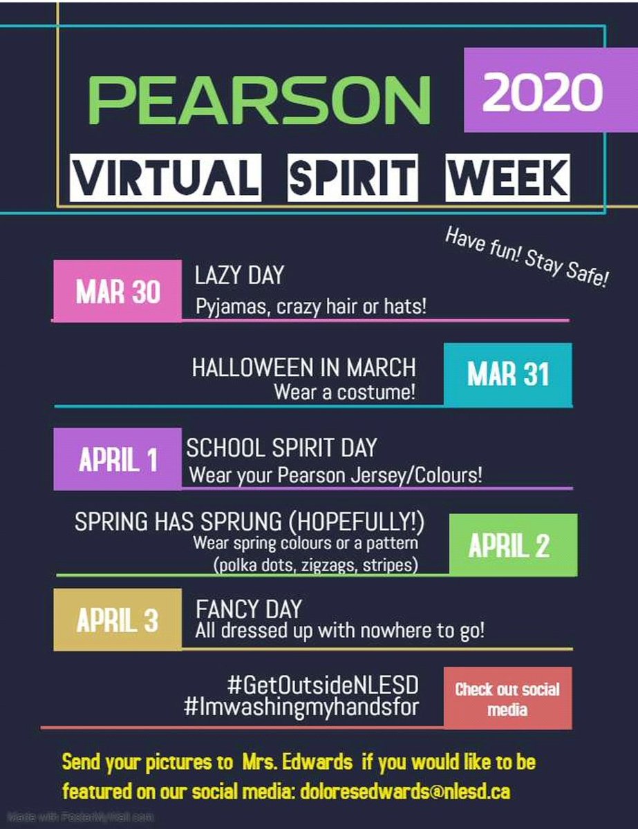 PearsonAcademy1's tweet photo. Good morning, Astros! Add some spirit to your week and dress up with us! 🙂 #schoolspirit #staypositive #VirtualSpiritWeek #SocialDistancing @StudentLeadNL https://t.co/fTWkgGkauY