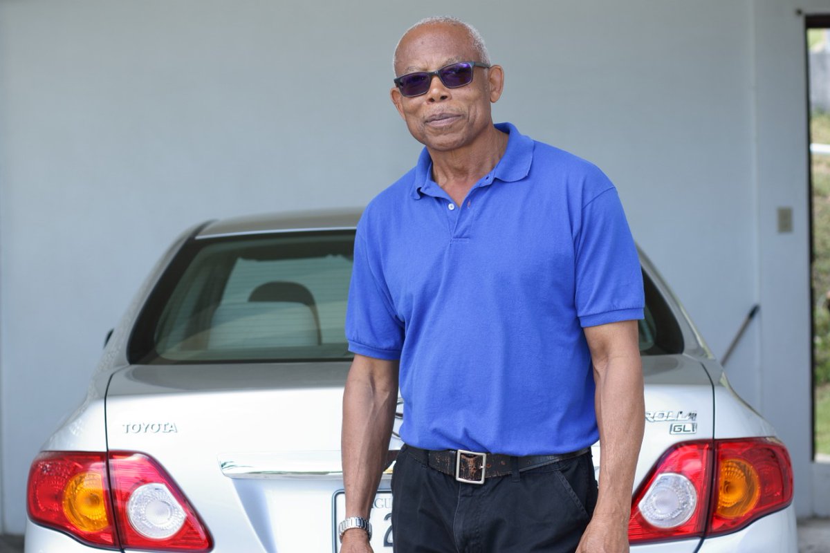 traffictips268's tweet photo. ANNOUNCEMENT

Meet Mr. Llewellyn Dyer. He has been insured with Bryson's Insurance since 1974 with no record of an accident since. That’s 46 years clean‼️

Team Traffic Tips at your Fingertips would like to recognize and CONGRATULATE Mr.Dyer on his stellar record. #Antigua https://t.co/c5lCQFeqUv