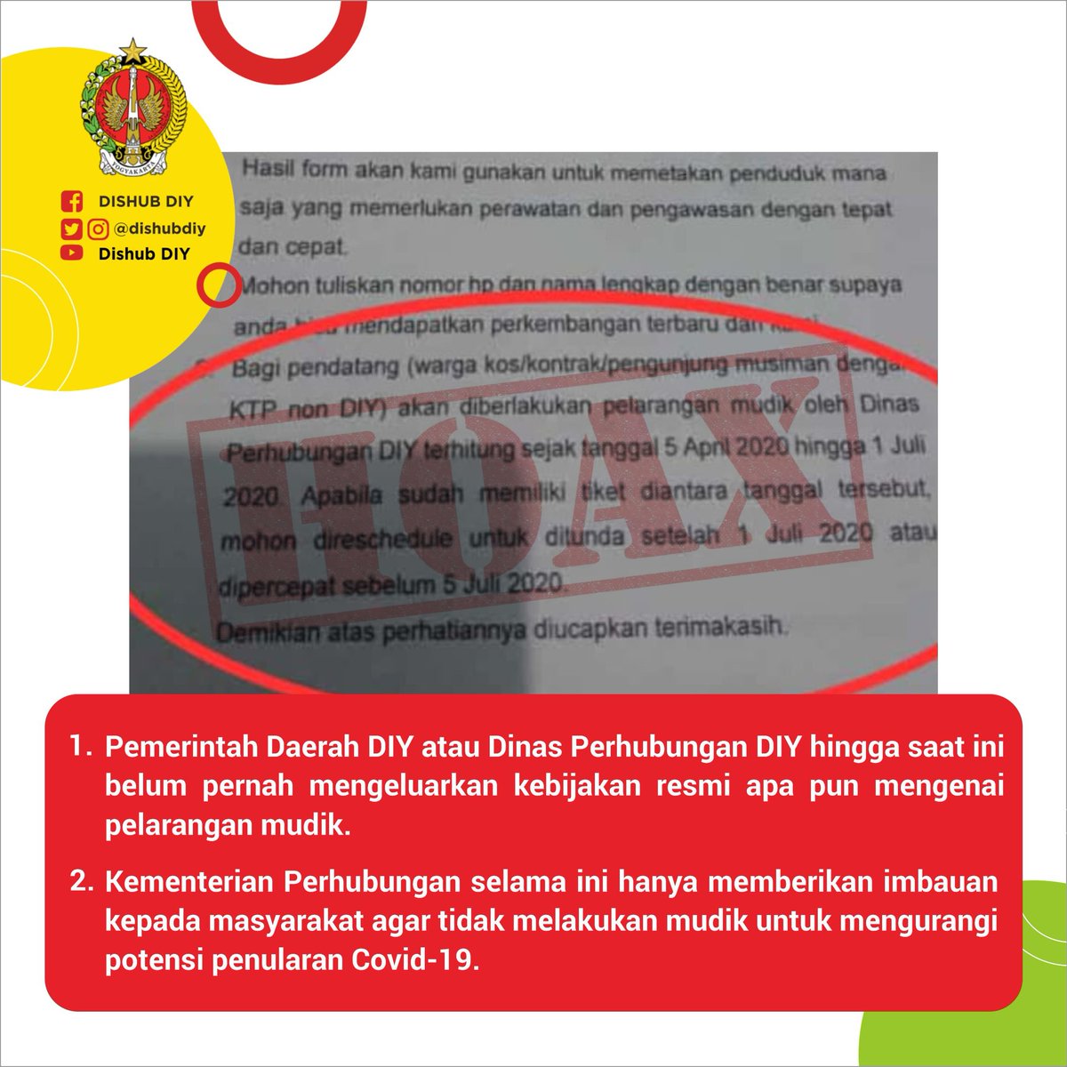 Dinas Perhubungan DIY tweet media