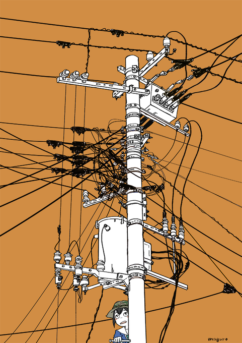 「送電線 笑い」のTwitter画像/イラスト(古い順)