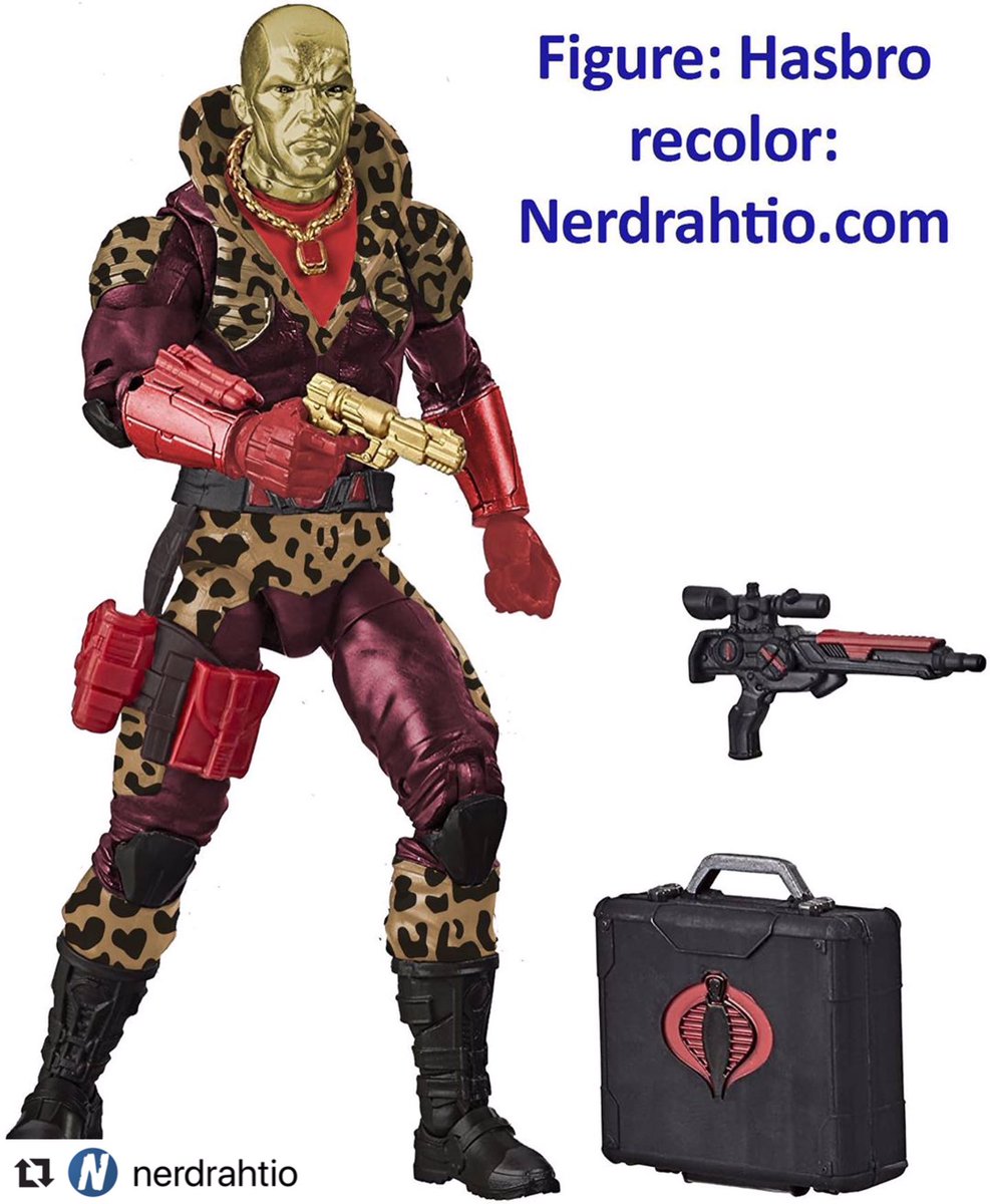 _CIAD_'s tweet photo. I seriously need this in my life, @hasbropulse. Killer digibash by @nerdrahtio! #surveillanceport 
・・・
#repost When #hasbro revealed the #gijoeclassified  #destro I knew I had to digibash him into the infamous “Pimp Daddy” colors. 
#pimpdaddydestro #gijoedigibash https://t.co/FS3ddAWN5A