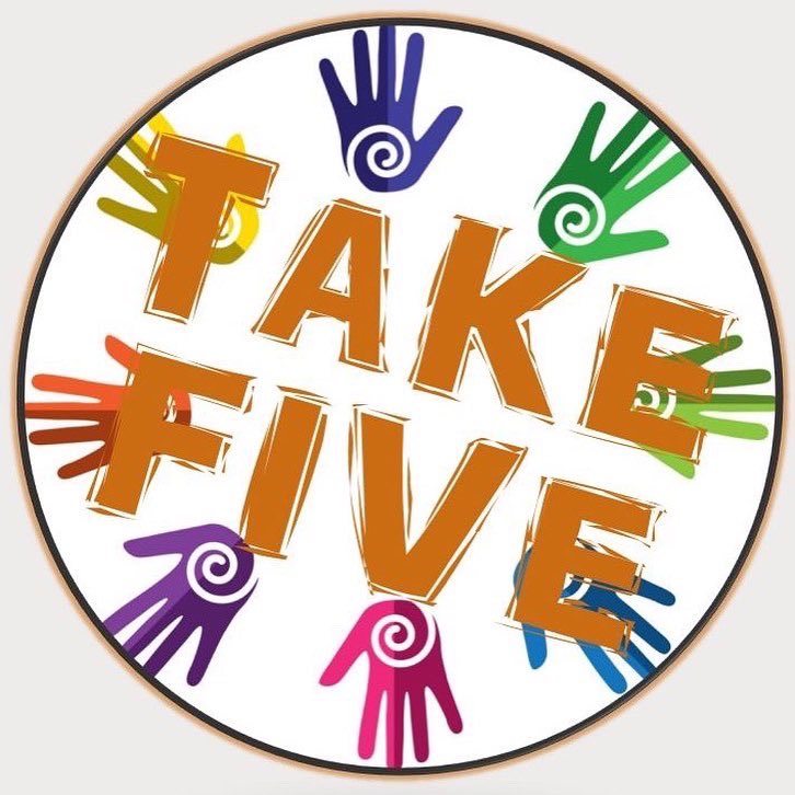 KeepMercerClean's tweet photo. Our new "TAKE FIVE" initiative is easy.   We will drop off five orange bags, and loan you a grabber.   Fill them up with roadside trash, and we will pick them up.   This is a way to get outside, socially distance, and still have an impact.  Text (304) 320-0039, for info. https://t.co/Hr5UZpotio