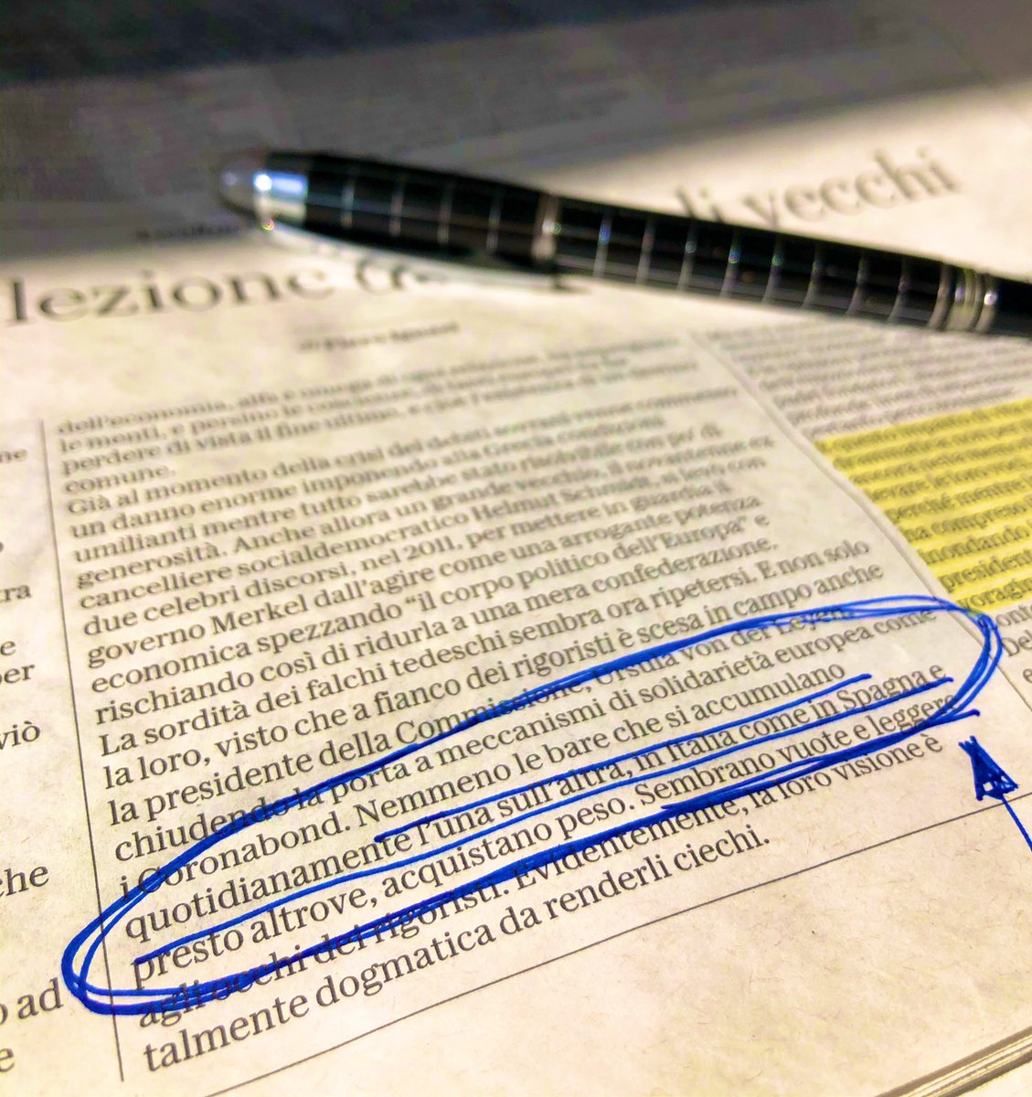 “Nemmeno le bare che si accumulano quotidianamente l’una sull’altra, in Italia come in Spagna e presto altrove, acquistano peso. Sembrano vuote e leggere”. Piero Ignazi <a href="/repubblica/">Repubblica</a> #coronavirusitalIa #iorestoacasa