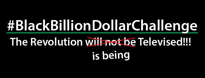 BlackBillionDo1's tweet photo. Let’s Challenge 1000+ of our Affluent Black Entertainers, Athletes &amp; VC Firms that have liquidity of 10 million dollars or more to Donate 1 million dollars each to create grants of $100,000.00, which will provide investment capital to 10,000 Black-Owned Businesses and Nonprofits. https://t.co/BCW8cyzhYt