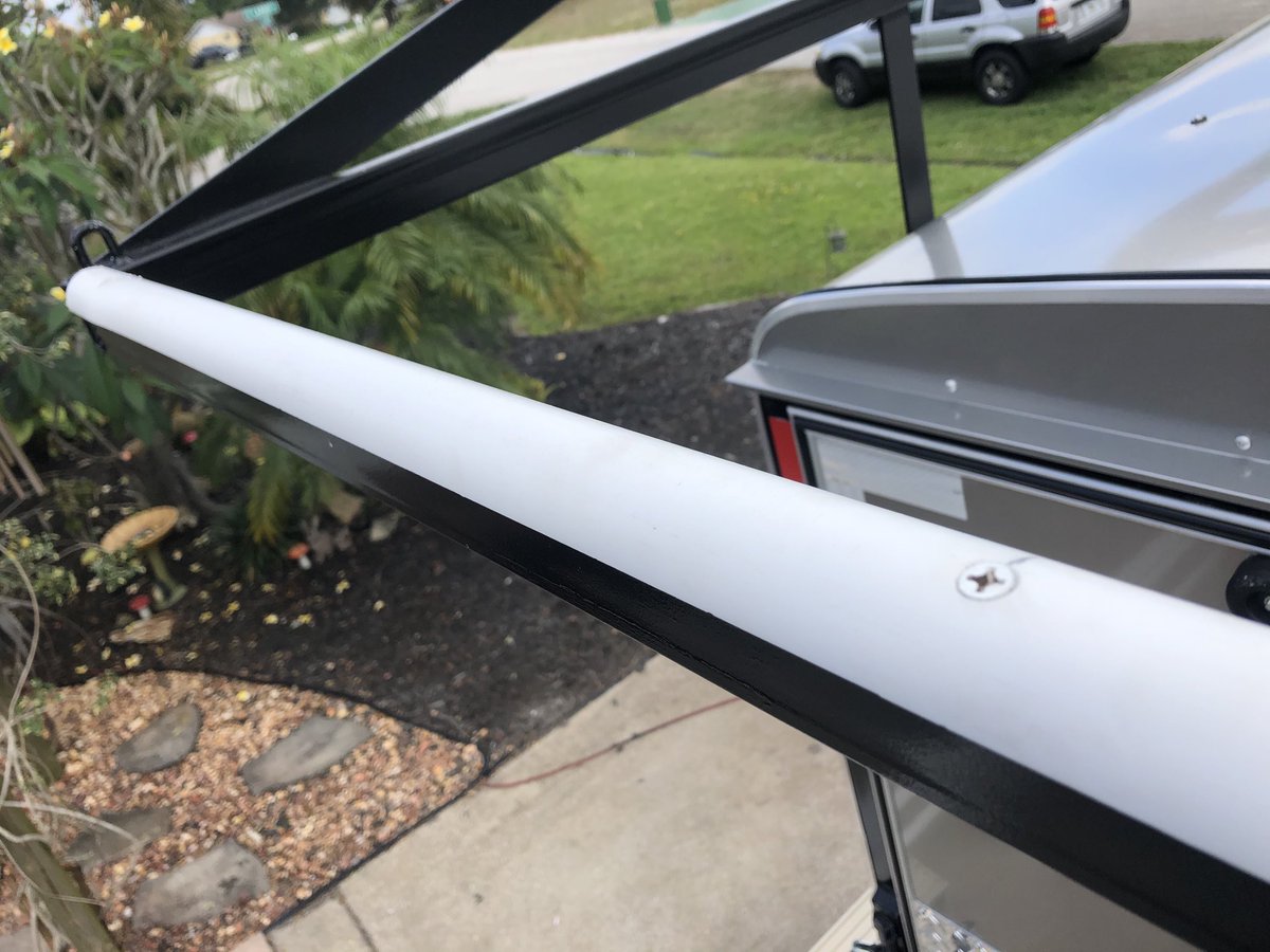 michaellgoodwin's tweet photo. Adding PVC top to rack #noscratching https://t.co/qfPQRhSxaz