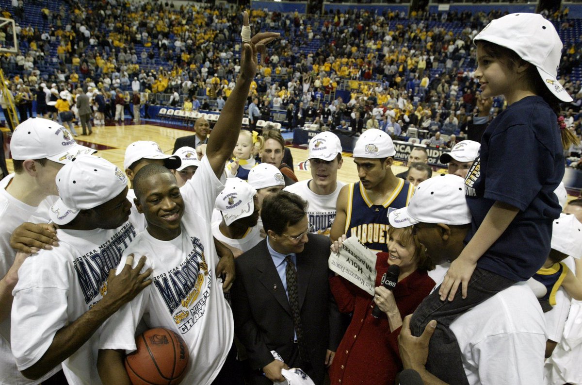 17 years ago today, <a href="/TomCrean/">Tom Crean</a> tried to warn Lesley Visser that she was holding a copy of the <a href="/mutribune/">Marquette Tribune</a> upside down. It didn’t work. Not sure anyone cared. (Except me).