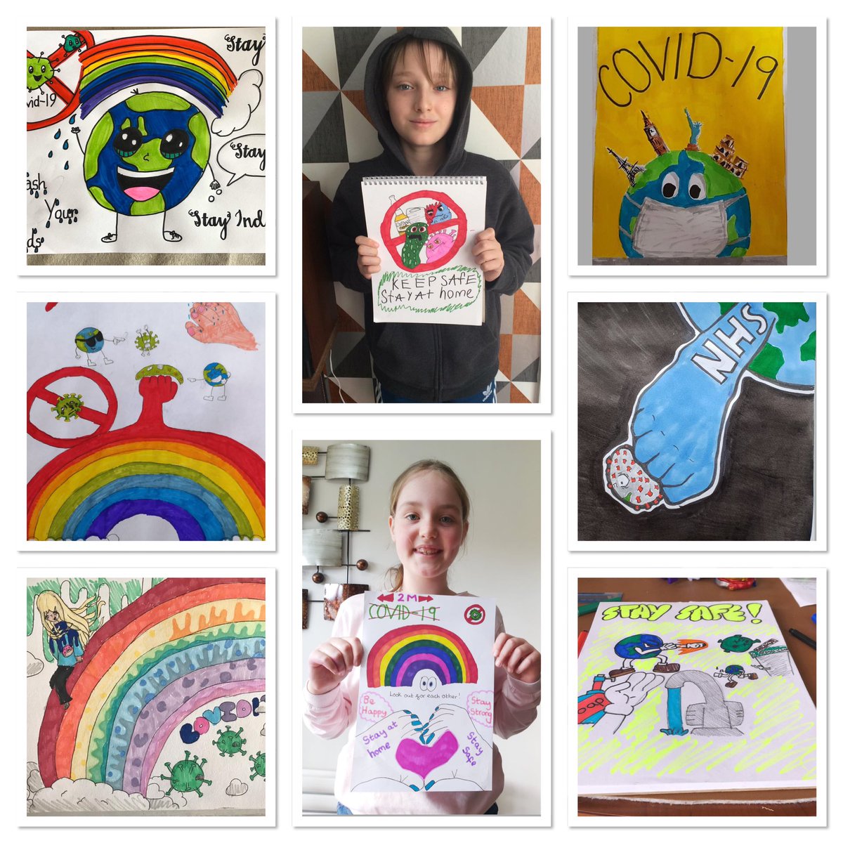 AndyColtart's tweet photo. Great fun with our new online art club today. Details at https://t.co/yAPUHHtuBr  #artclub #artforkids #artforfun #kidscreate #QuarantineActivities https://t.co/c0JiRZBF2i