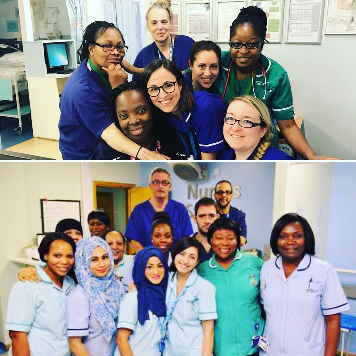 This caption is to highlight what at times the British Media doesn’t do that The NHS is a rich tapestry of cultures. Hope has no colour..we Hope the future remembers that!    

#nhs #clapforthenhs #doctors #nurses #african #asian #bame #corona #covid_19 #everyonematters