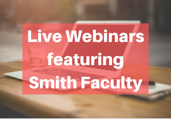 SmithSchool's tweet photo. TOMORROW we launch a free webinar series: “Managing Risk During the COVID-19 Pandemic”

Over 3 days, Smith experts discuss solutions for you and  your business during these challenging times.

Register now, and feel free to invite others who may benefit. https://t.co/aFtDXVKqXy https://t.co/Pw9DMfb3rT