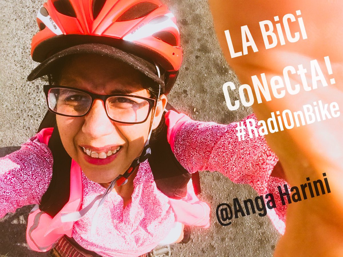 angaenbici's tweet photo. Definitivamente LA BiCi CONECTA ✌🏼.. apesar de la #pademiamundial  cuando haces solo las vueltecitas necesarias en la #bici te trae sorpresas súper cools ✌🏼🚴🏼‍♀️
#EnCuarentena #altrabajoenbici #CODVID19 #labiciconecta #mujerciclista #MtyNL #sabadodecuarentena https://t.co/mfLtAzRUuM