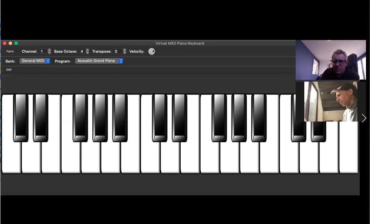 tauntonschool's tweet image. How about a new challenge for next week? #TauntonPrep Headmaster, Mr Edwards, has one. #learnthepiano. Here&apos;s a screen shot from his first ever piano lesson with Bruce, one of our music teachers.  🎹

 #SetNewGoals #WhatWillYouLearnThisWeek   #StayingSafeAtHome #AlwaysLearning